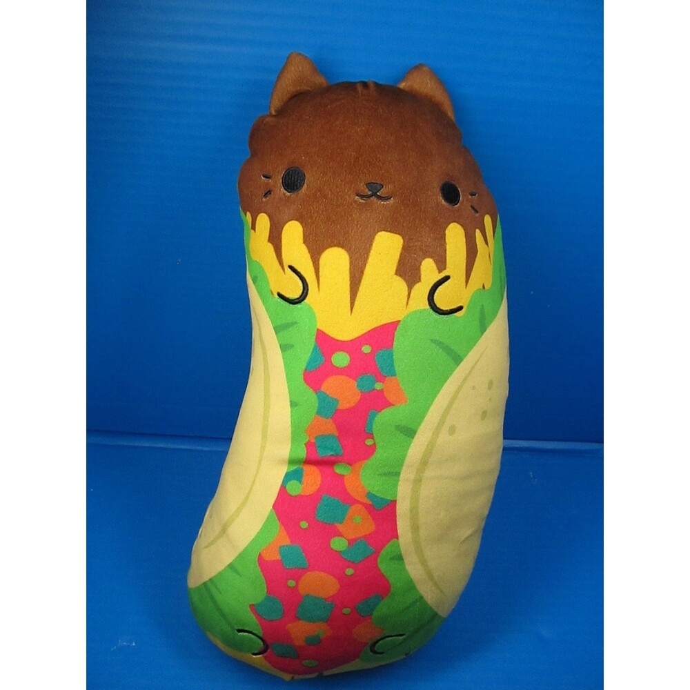 Cats vs Pickles Kitty Cat Taco Hugger 15” EXTREMELY RARE Tacocat Plush